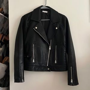 Faux leather jacket - Topshop Size L